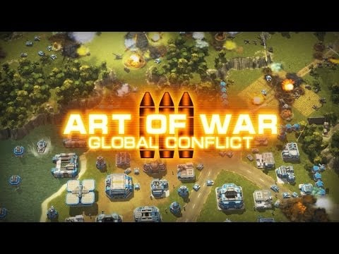 Art Of War 3: Global Conflict - modern PvP RTS ANDROID and iOS full promo trailer