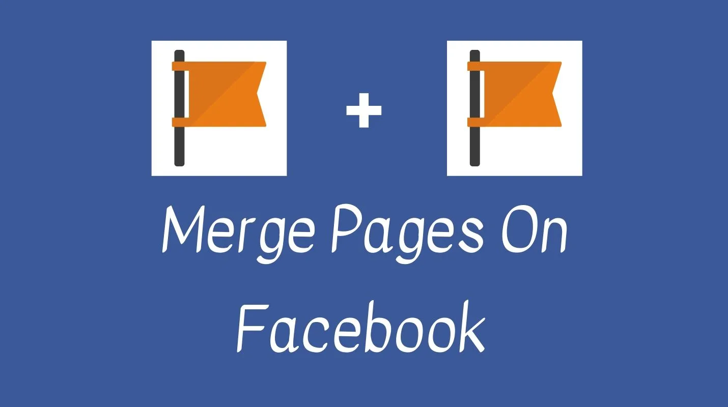دمج صفحات الفيسبوك