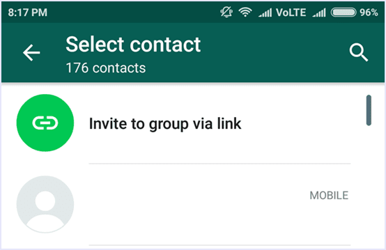 كيفية إنشاء رابط دعوة لمجموعة واتس اب ومشاركته