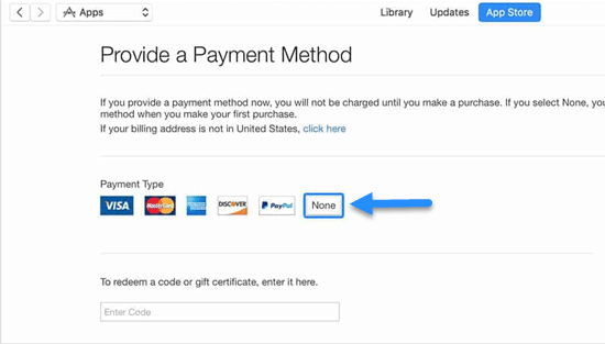 كيفية إنشاء حساب Apple ID دون استخدام بطاقة الائتمان في 2019