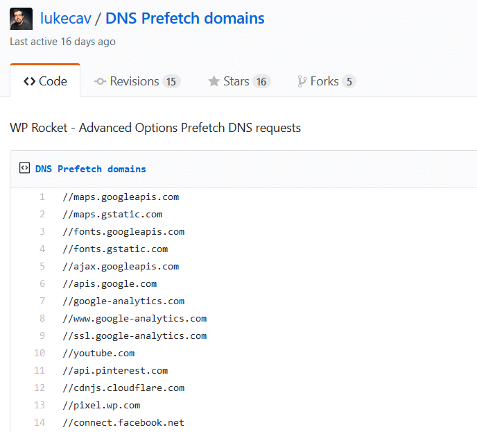 الجلب المسبق لطلبات DNS