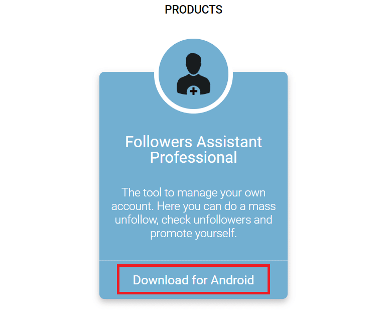 تحميل تطبيق Followers Assistant بشكل مباشر