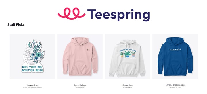 موقع Teespring