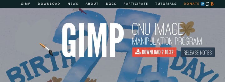 أداة Gimp للتصميم