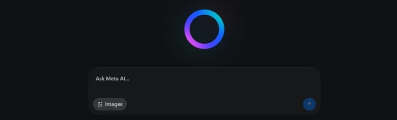 meta ai chat page
