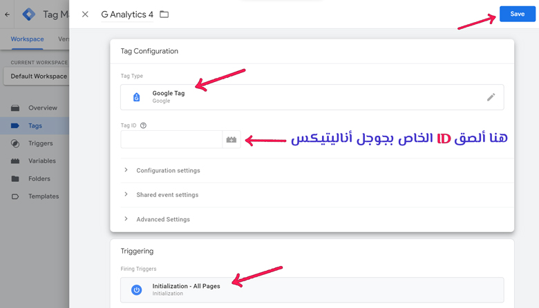 add google analytics 4 to tag manager