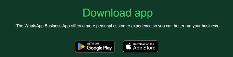 download whatssapp business